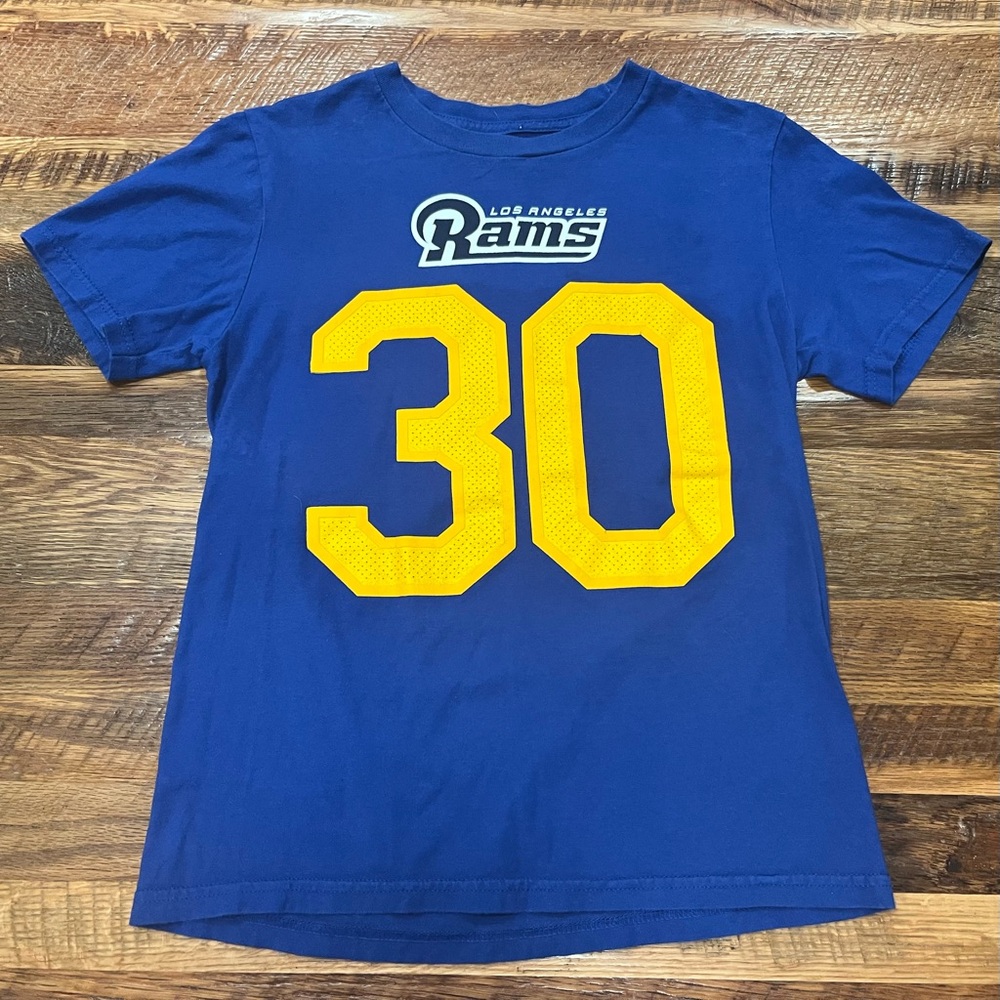 The Nike Tee Boys Rams T-Shirt, Gurley II, #30 Size Medium